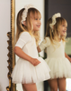 NORALEE GATHERED HEADBAND IVORY