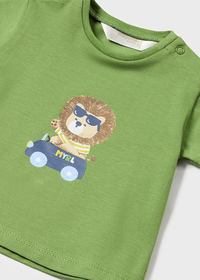 MAYORAL BASIC SHORT SLEEVE T-SHIRT - GREEN