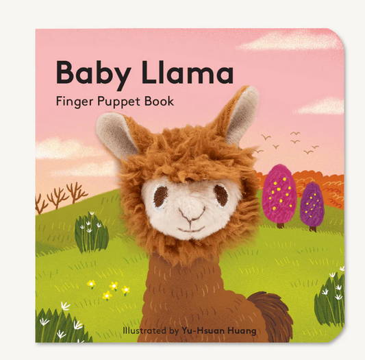 BABY LLAMA FINGER PUPPET BOOK