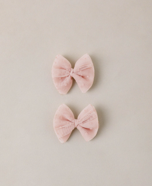 NORALEE FLUTTER TULLE CLIPS -COTTON CANDY