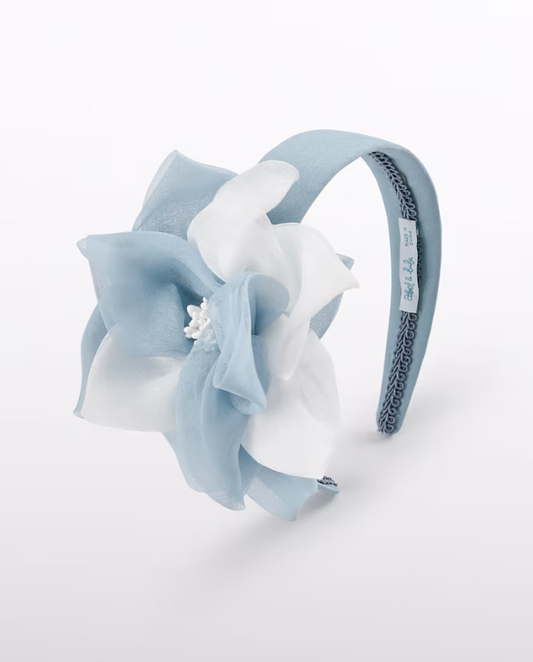 ABEL & LULA ORGANZA FLOWER DIADEM