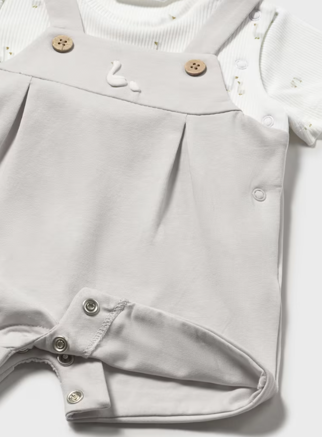 MAYORAL BOY ROMPER SILVER