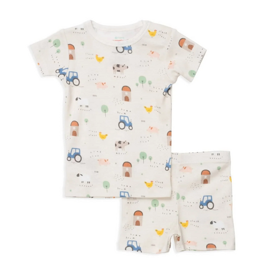 MAGNETIC ME PASTURE SHORT SLEEVE PJ SET