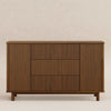 Pogo Tambour Assembled Dresser in Olive