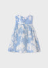 ABEL & LULA BABY PRINTED LINEN DRESS