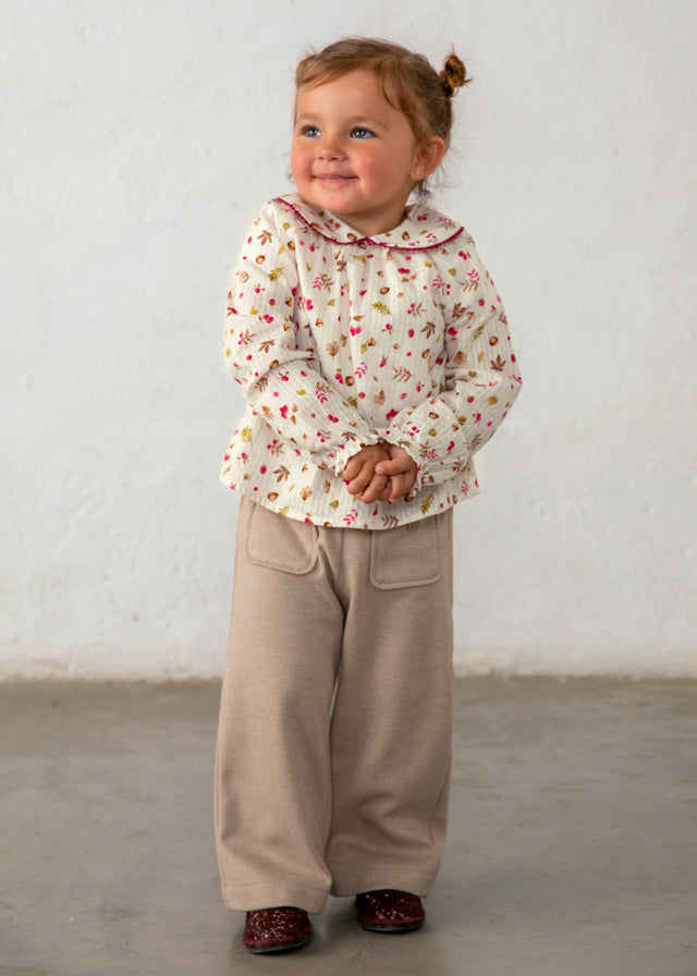 MAYORAL TEXTURED BLOUSE