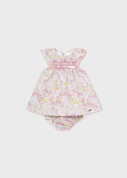 MAYORAL DRESS WITH BLOOMER SET