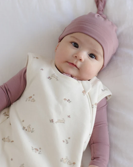 QUINCY MAE JERSEY SLEEP BAG BUNNIES