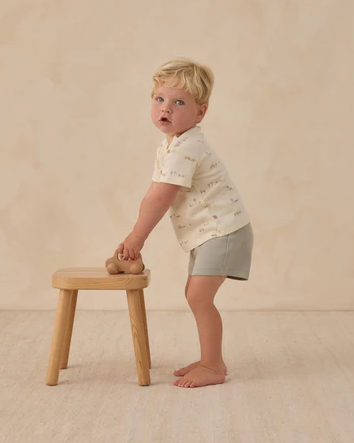 QUINCY MAE PLAY SHORT - SAGE