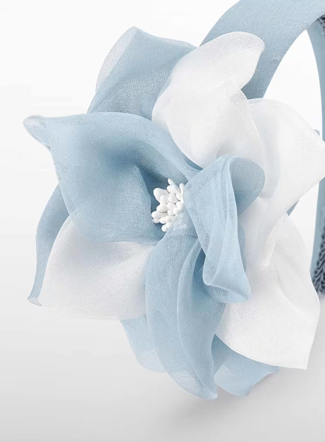 ABEL & LULA ORGANZA FLOWER DIADEM