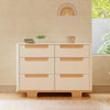 Yuzu 6-Drawer Dresser in Natural Walnut