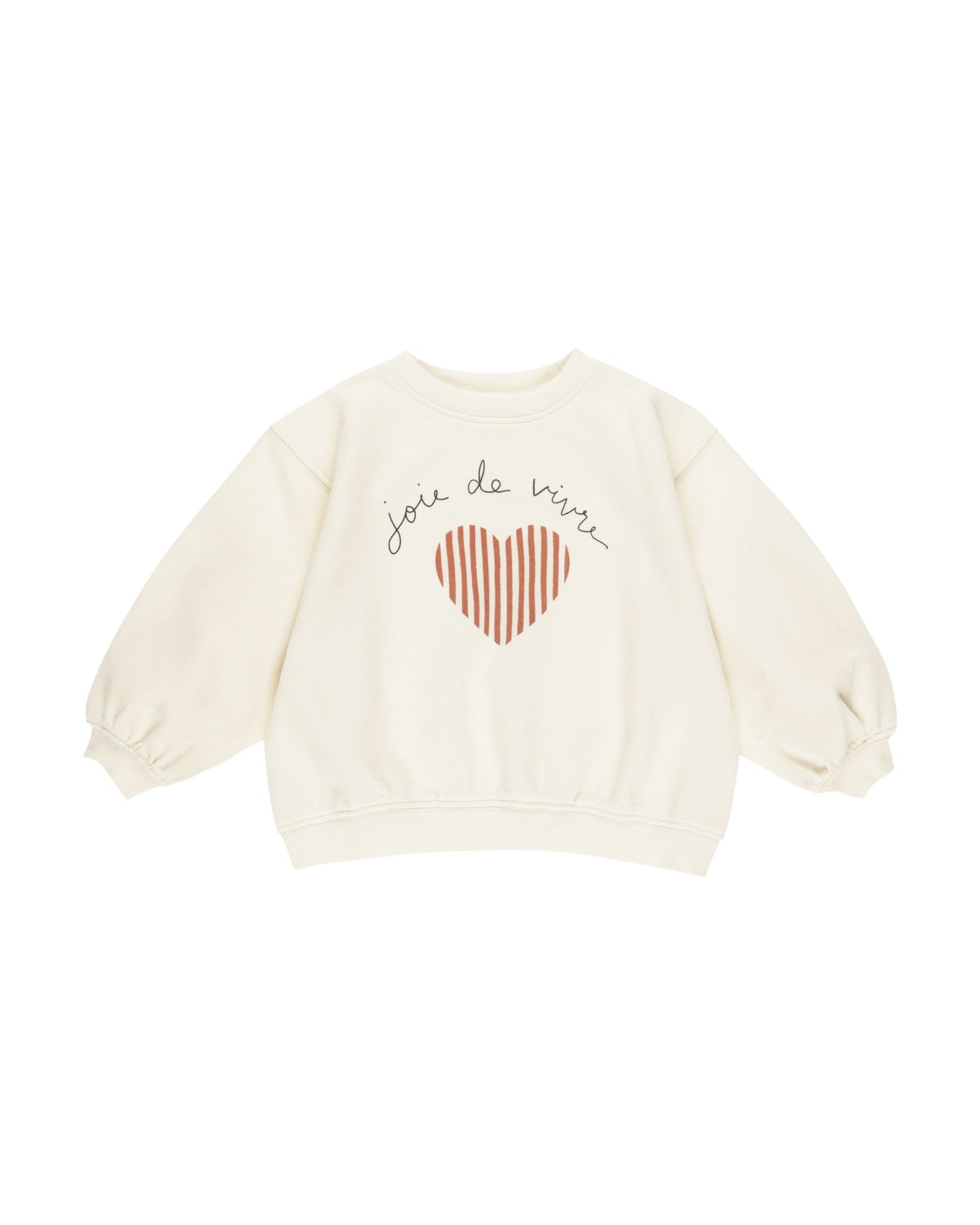 RYLEE AND CRU OVERSIZED SWEATSHIRT JOIE DE VIVRE
