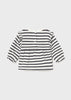 MAYORAL GIRL BASIC T-SHIRT STRIPE HEART