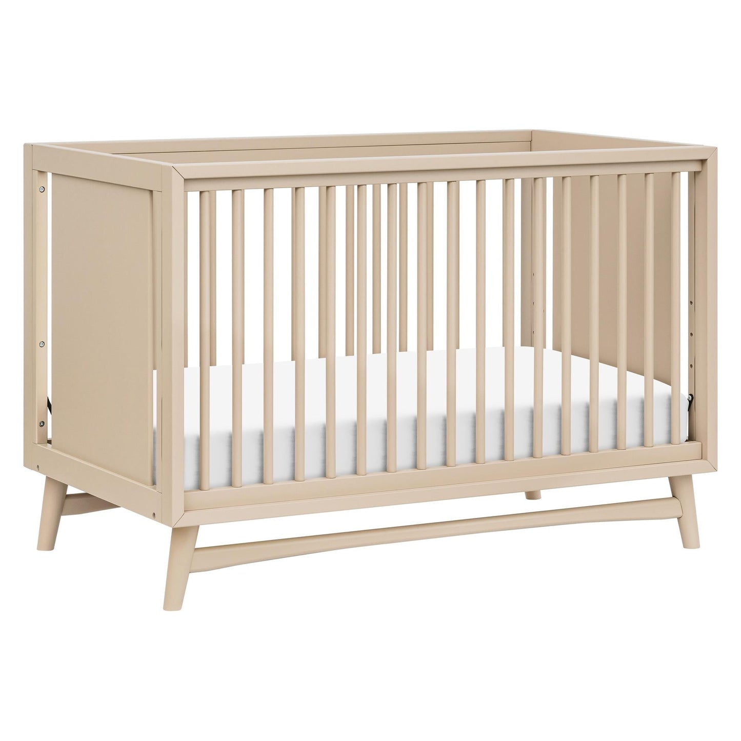 BABYLETTO PEGGY MID-CENTURY 3-IN-1 CRIB W/TODDLER BED CONVERSION KIT
