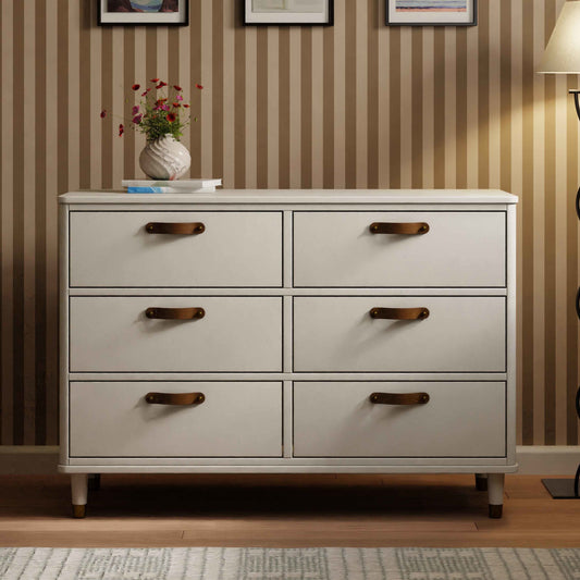 NAMESAKE TANNER 6-DRAWER DRESSER WARM WHITE