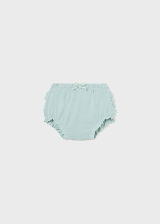 MAYORAL RUFFLED BLOOMERS - JADE