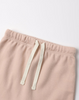 QUINCY MAE WRAP TOP + FOOTED PANT SET DUSTY ROSE