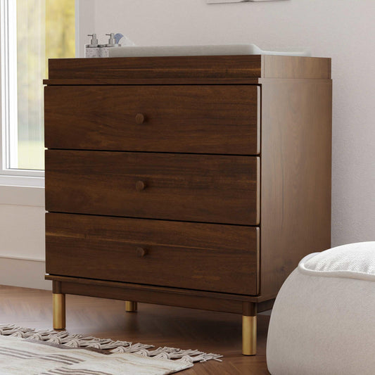 BABYLETTO GELATO 3-DRAWER CHANGER DRESSER WITH REMOVABLE CHANGING TRAY