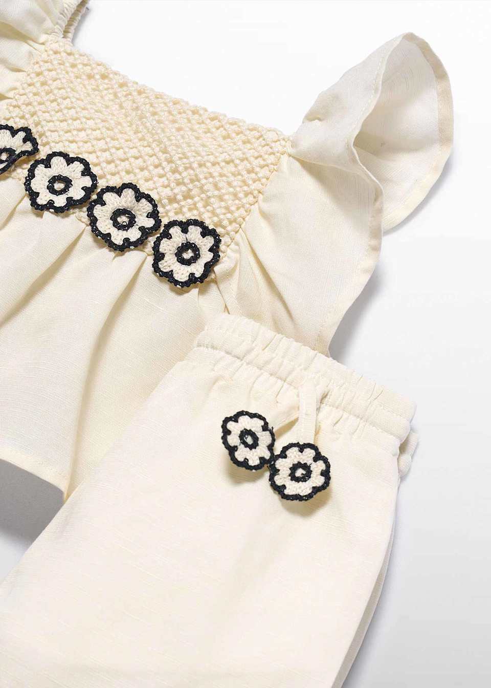 ABEL & LULA GIRL CROCHET APPLIQUE SET