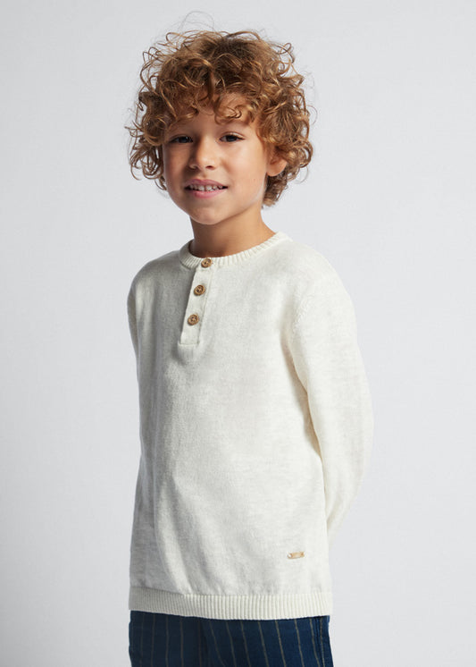 MAYORAL BOYS LINEN COTTON SWEATER
