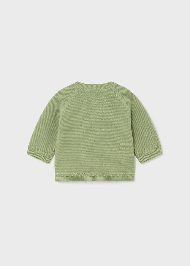 MAYORAL BOYS KNIT CARDIGAN - EUCALYPTUS