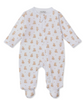 TEDDY BEARS ZIP TAN FOOTIE