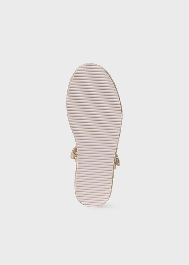 MAYORAL BABY LACE ESPADRILLE