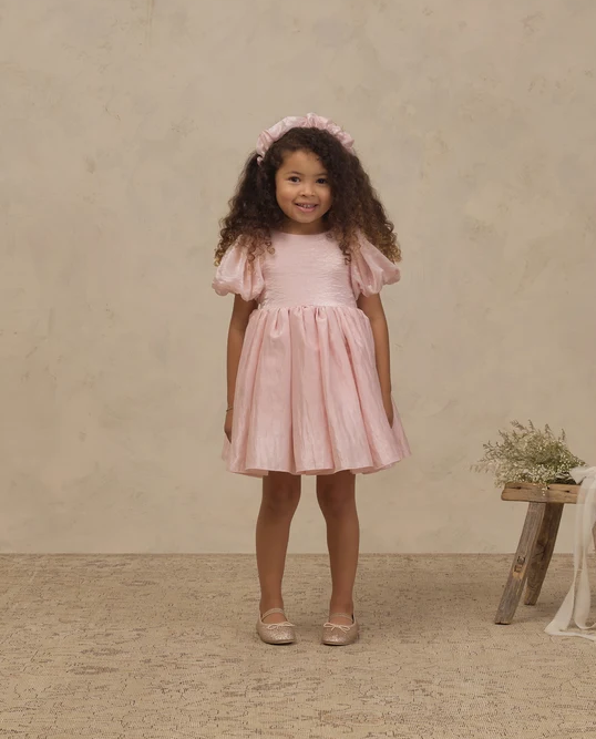 NORALEE SOFIA DRESS ROSE SHIMMER
