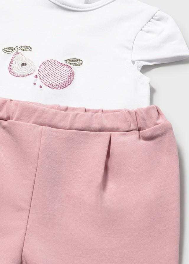 MAYORAL NEWBORN GIRL 3-PIECE TRACKSUIT