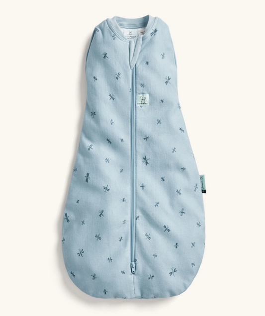 ERGOPOUCH COCOON SWADDLE SACK 0.2 TOG DRAGONFLIES