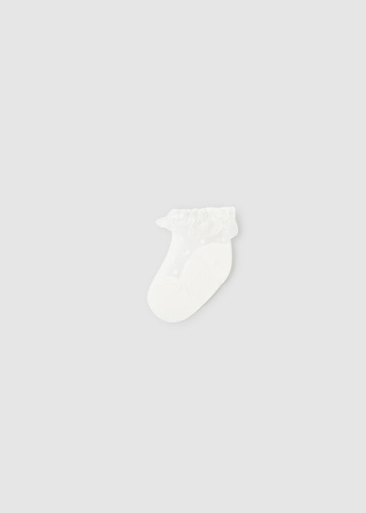 MAYORAL PLUMETI SOCKS - OFF WHITE