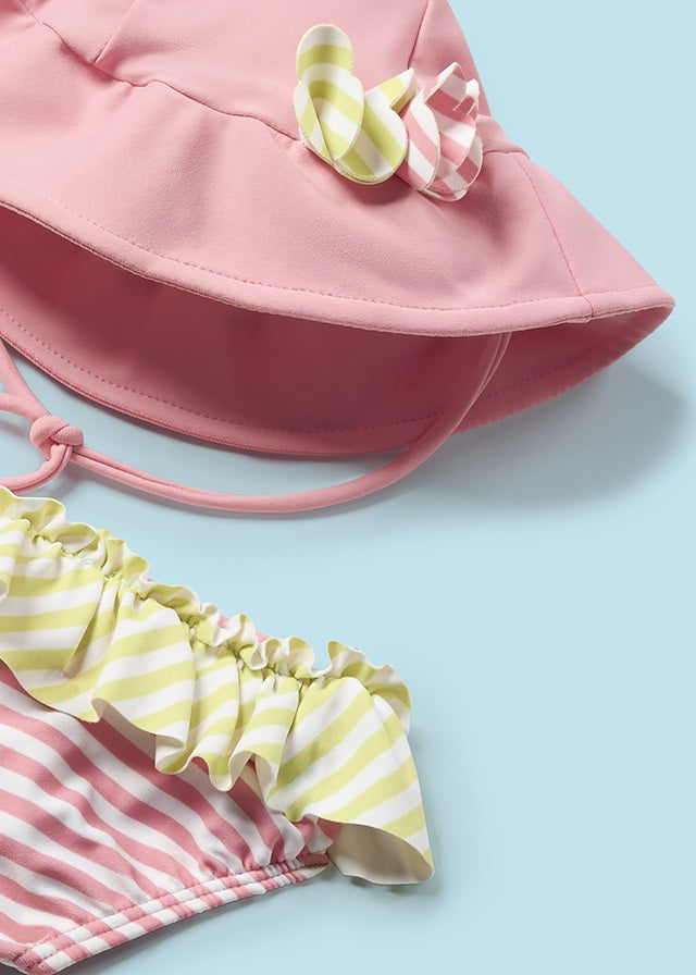 MAYORAL 3 PIECE SWIM SET -PINK