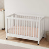 Maki Full-Size Folding Crib w/ Toddler Bed Conversion Kit in Honey