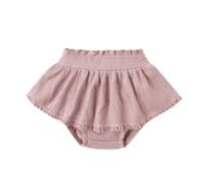 QUINCY MAE SKIRTED BLOOMER - MAUVE
