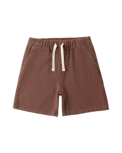 RYLEE + CRU PERRY SHORT CHOCOLATE