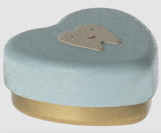 MAILEG TOOTH BOX, SMALL - MINT