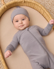 QUINCY MAE BAMBOO ZIP FOOTIE SLATE
