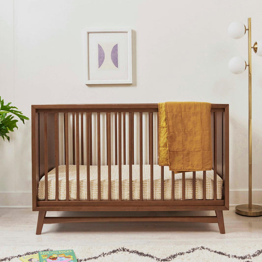 BABYLETTO PEGGY MID-CENTURY 3-IN-1 CRIB W/TODDLER BED CONVERSION KIT