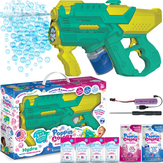 POPPIN COLORZ HYDRA BUBBLE BLASTER