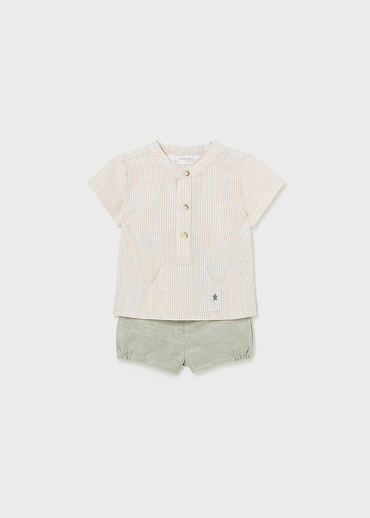 MAYORAL BOYS 2 PIECE LINEN SET