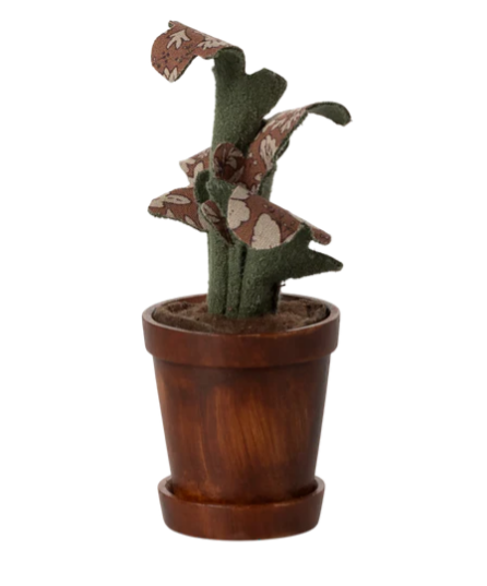 MAILEG FLOWER POT WITH PLANT, MINIATURE