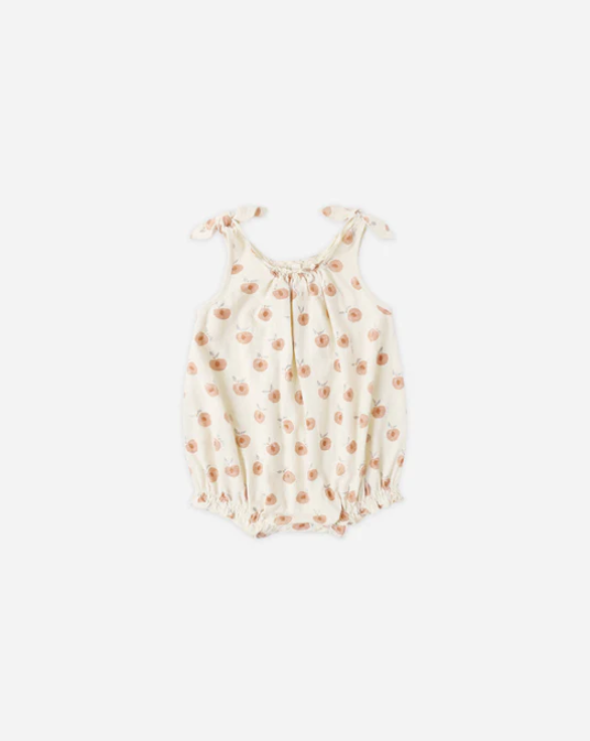 RYLEE + CRU SHOULDER TIE BUBBLE PEACHES