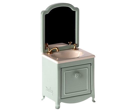 MAILEG SINK DRESSER, MOUSE - MINT