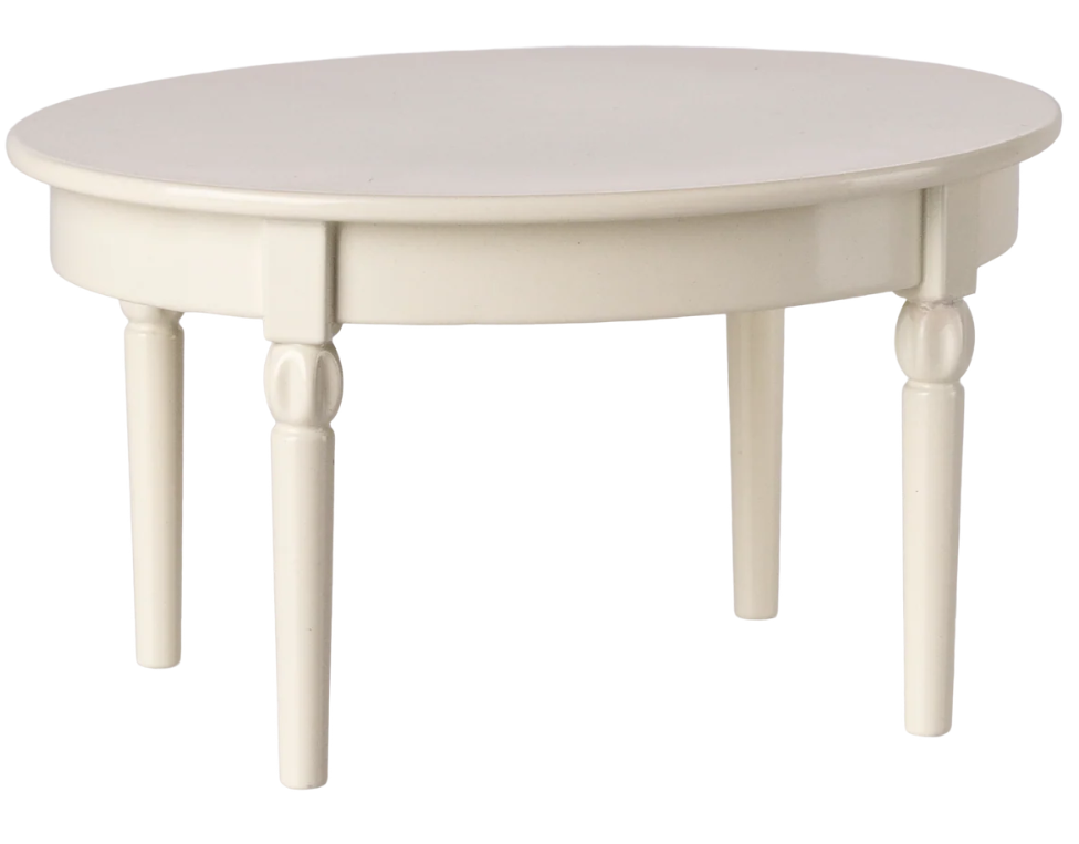 MAILEG VINTAGE DINING TABLE, MOUSE - OFF-WHITE
