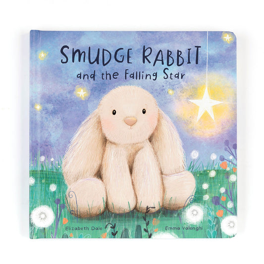 JELLYCAT SMUDGE RABBIT AND THE FALLING STAR BOOK
