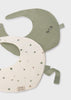 MAYORAL BABY 2-PACK WATERPROOF BIBS