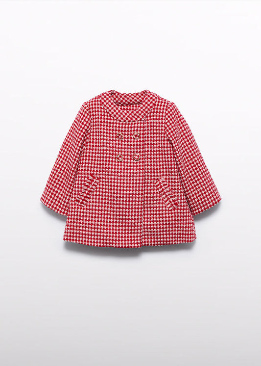 ABEL & LULA MINI VICKY PLAID COAT