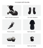 REEF 2 STROLLER ACCESSORY BUNDLE + FOLDING BASSINET - ESPRESSO
