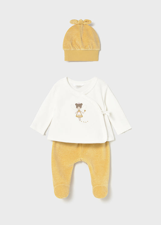 MAYORAL GIRL 3-PIECE KNIT SET