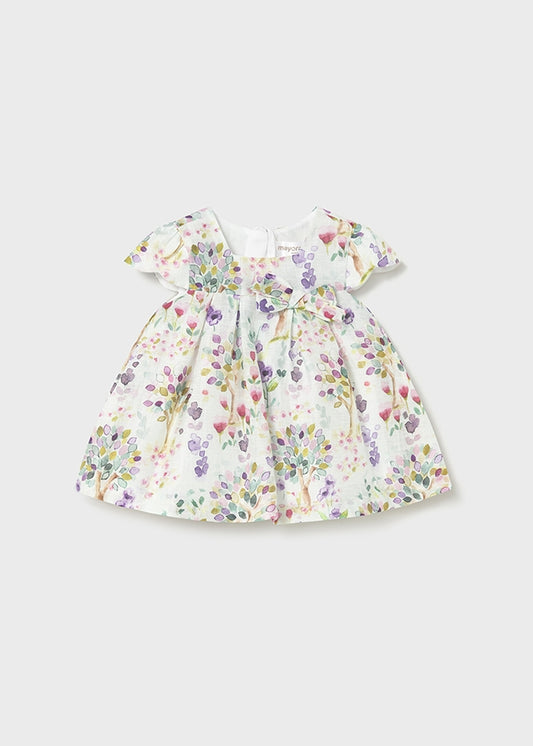 MAYORAL NEWBORN GIRL PRINTED DRESS